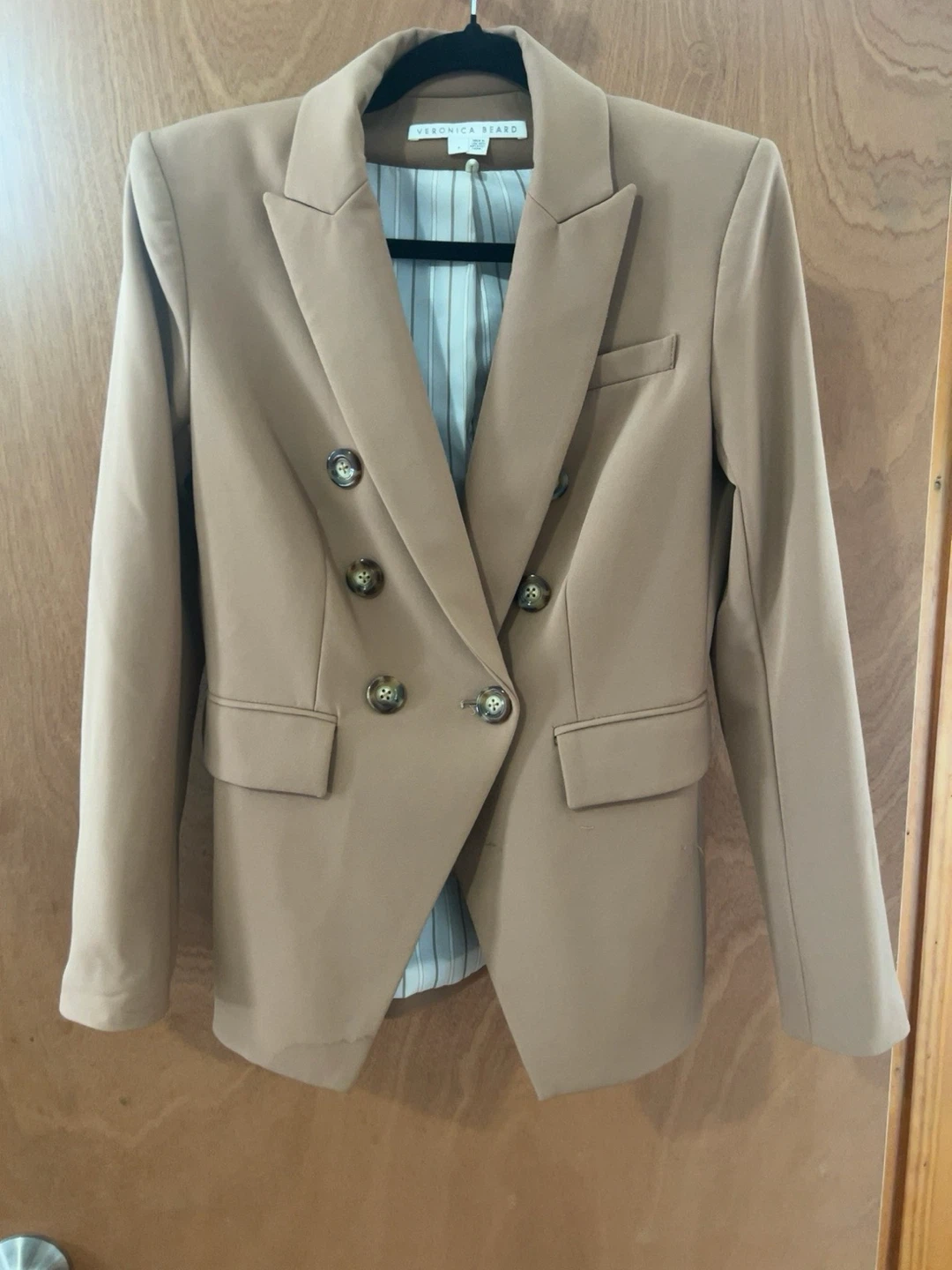 Veronica Beard Tan Blazer Size 4 - photo 3