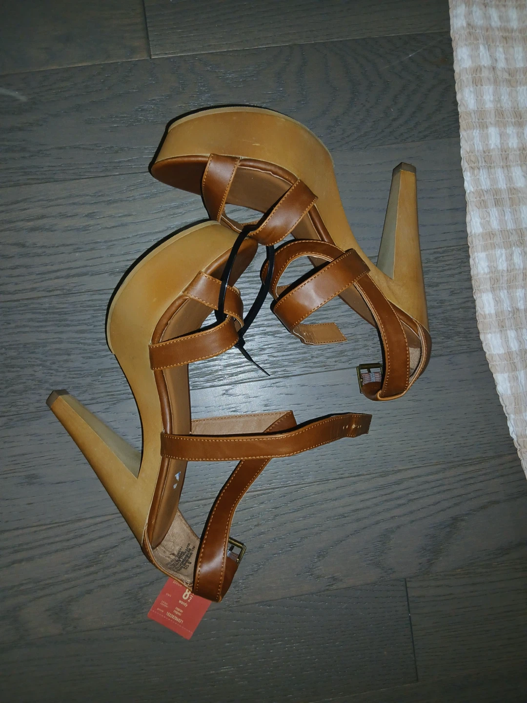 ALDO Women's Heels and plaid beige dress Zara - photo 2