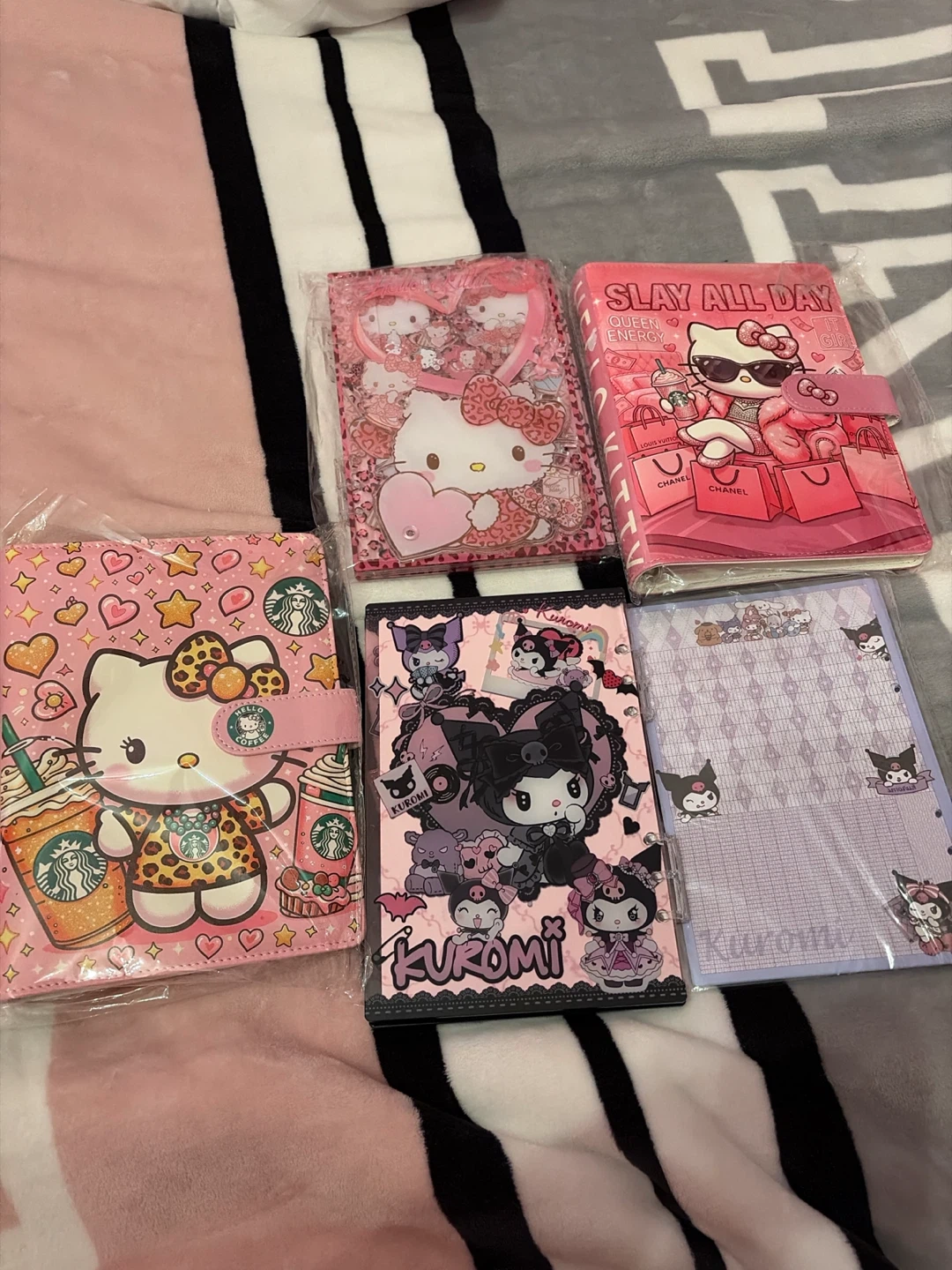 Sanrio Hello Kitty & Kuromi Notebooks Set