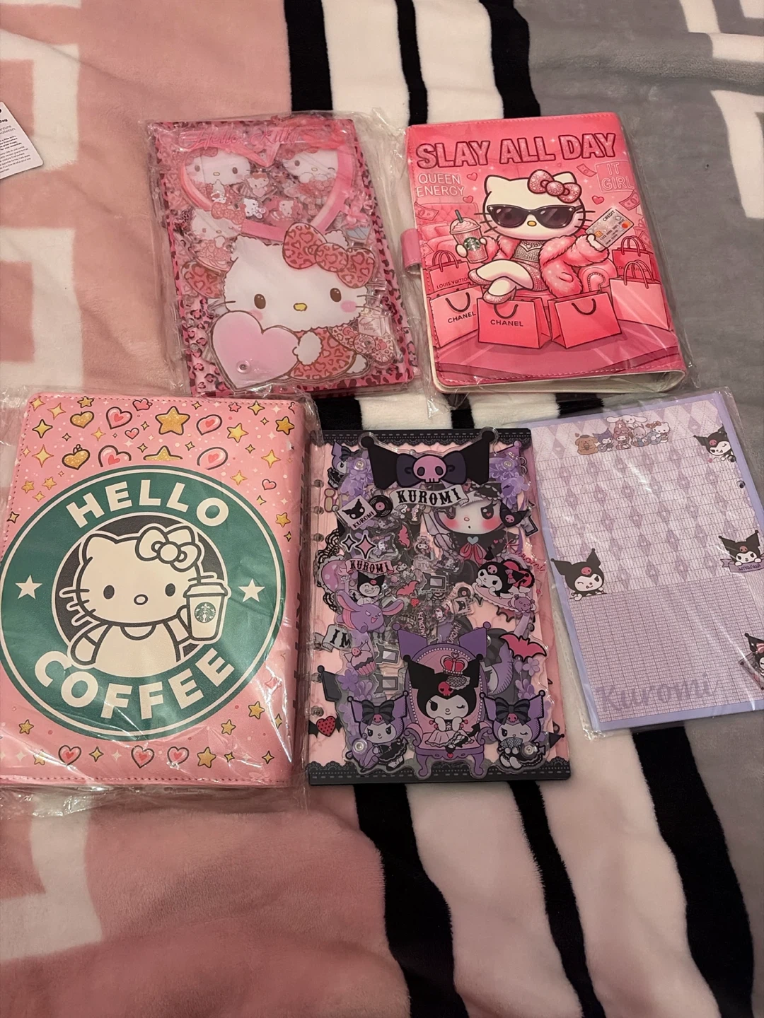 Sanrio Hello Kitty & Kuromi Notebooks Set - photo 2