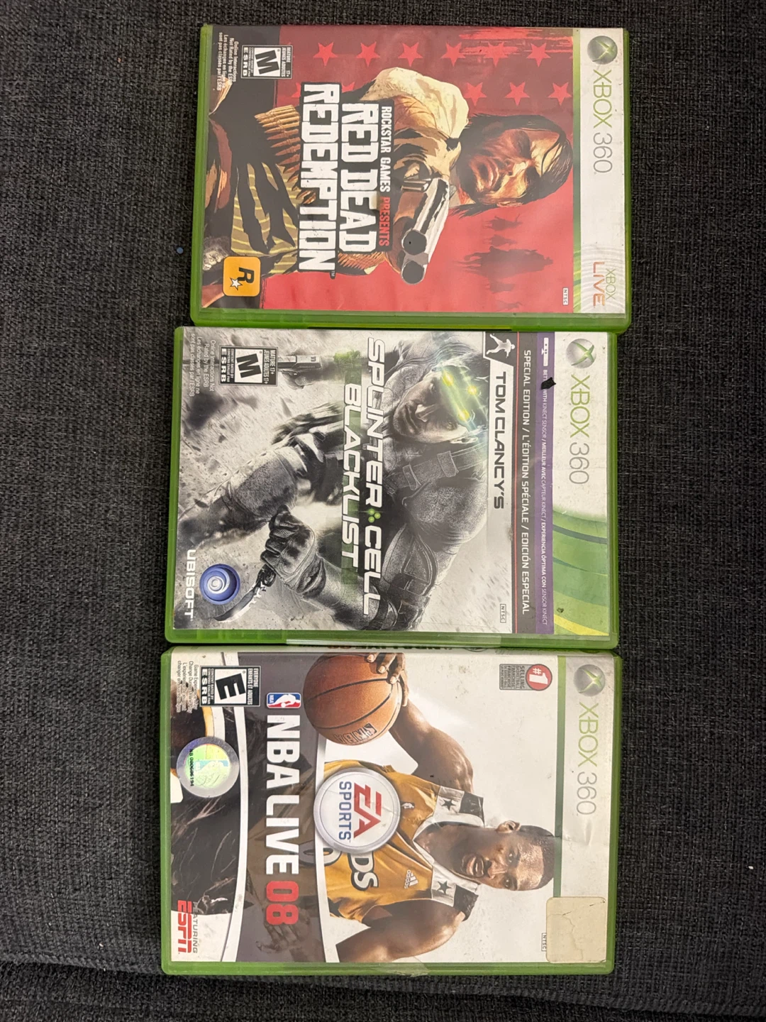 Nintendo Switch, Xbox 360, PS2, and Wii Games Bundle