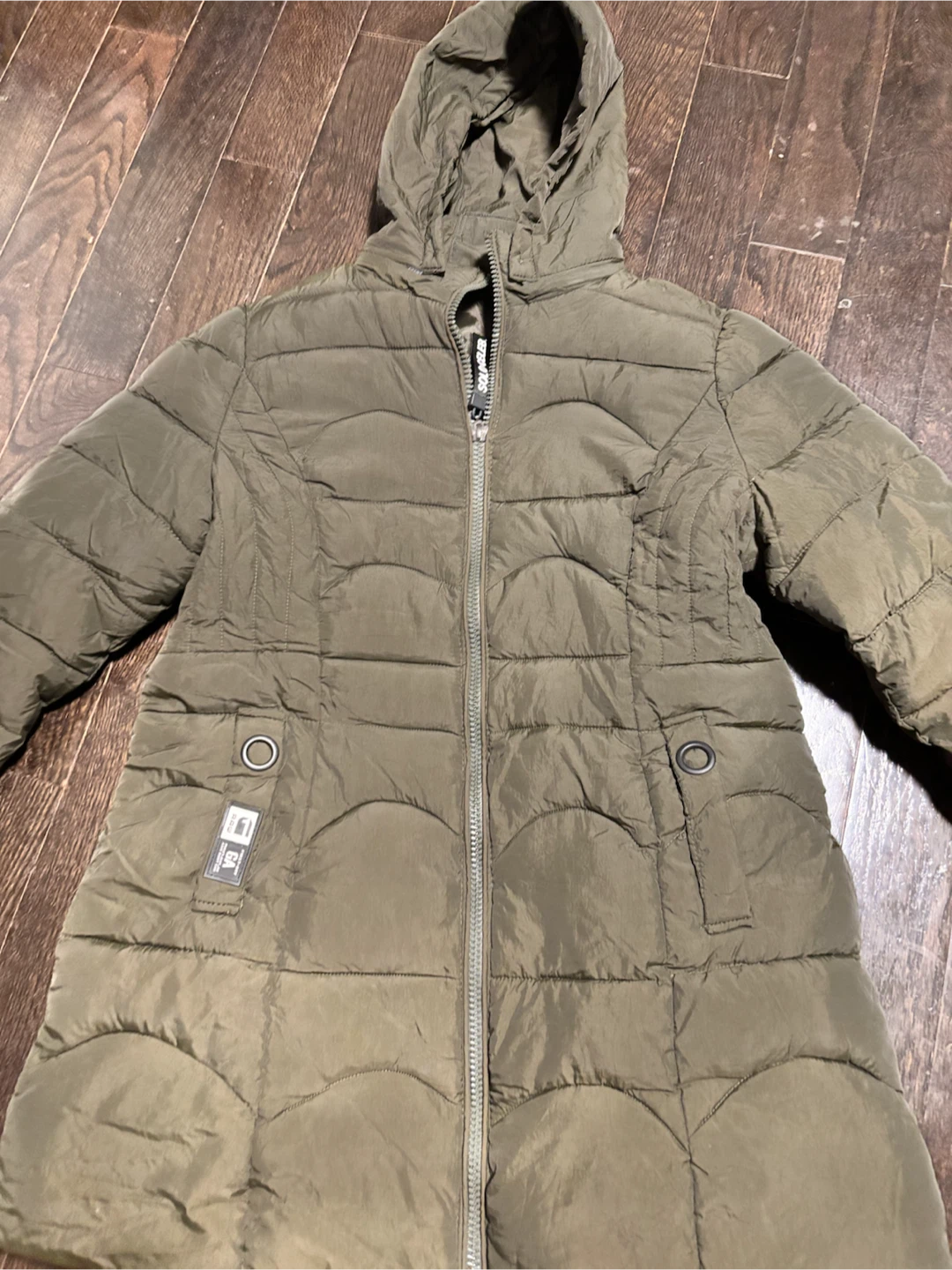 Puffer Jacket with Hood
