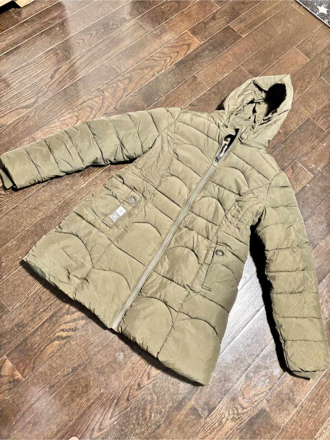 Puffer Jacket with Hood - photo 2