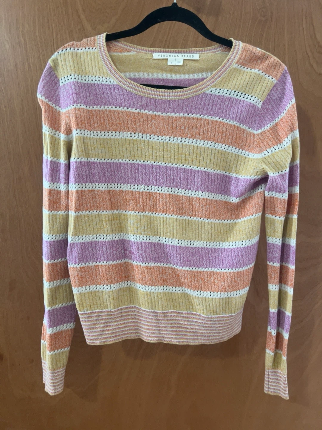 Veronica Beard Striped Sweater Size S