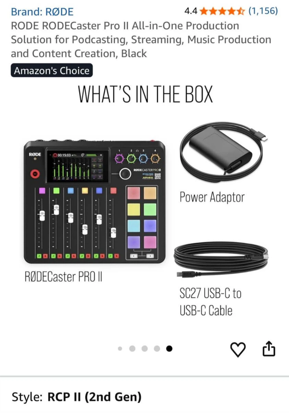RØDE RODECaster Pro II Integrated Audio Production Studio - - photo 4