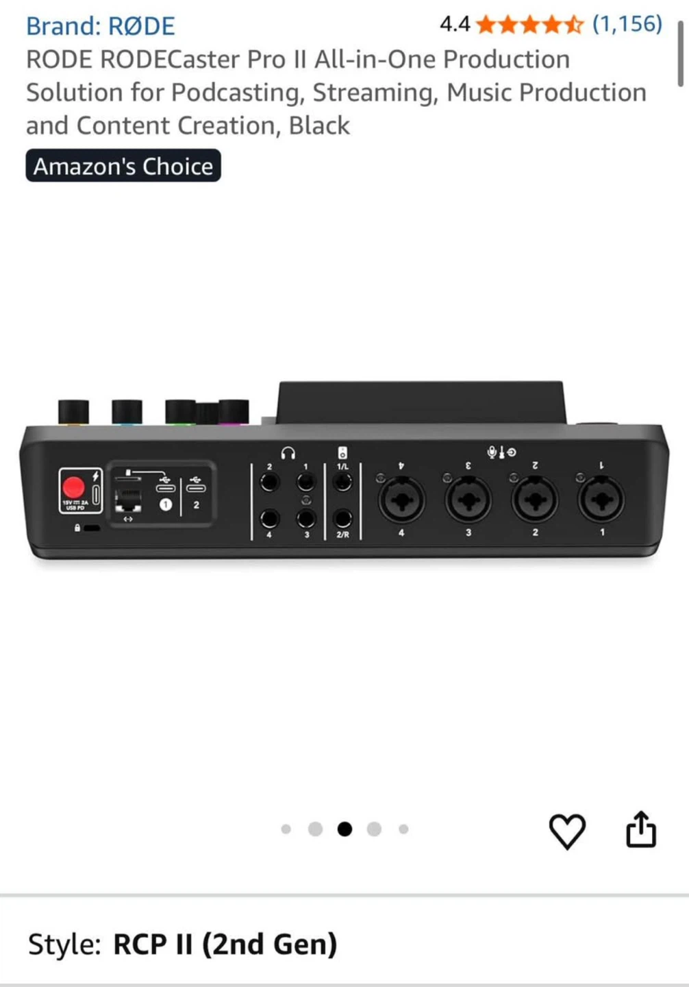 RØDE RODECaster Pro II Integrated Audio Production Studio - - photo 5