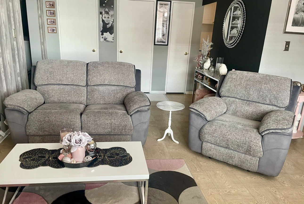 Reclining Loveseat & Chair - photo 2
