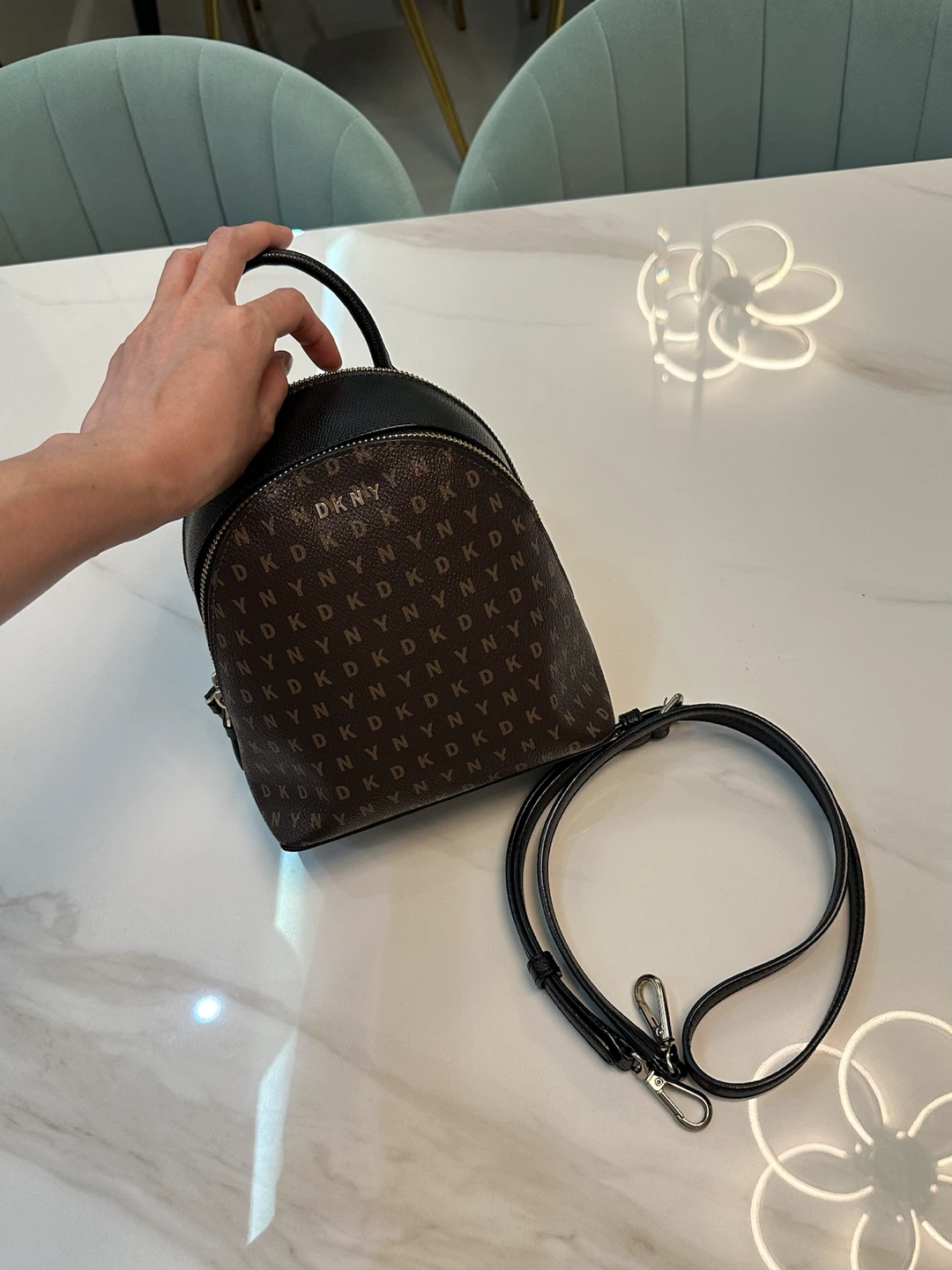 DKNY Monogram Backpack