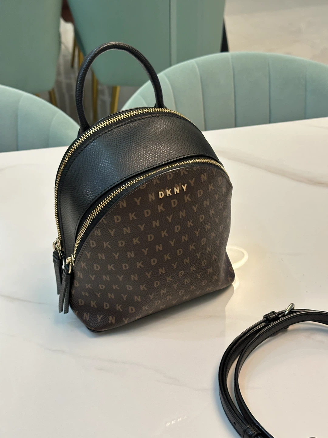 DKNY Monogram Backpack - photo 3