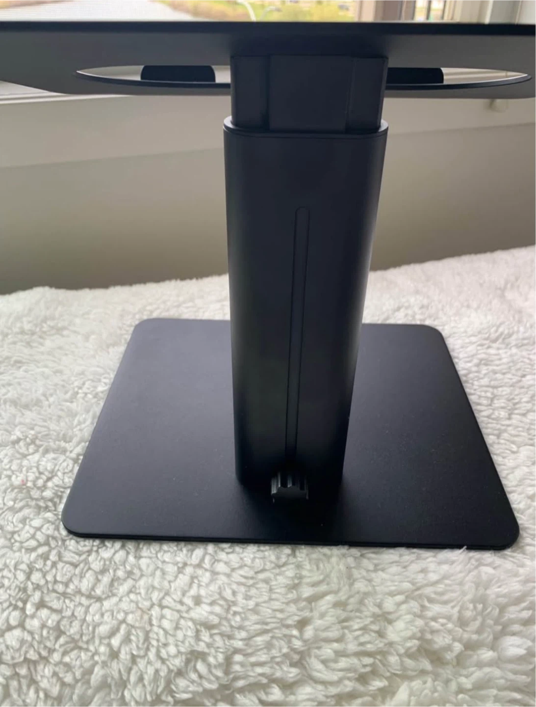 Black Metal Laptop Stand - photo 2