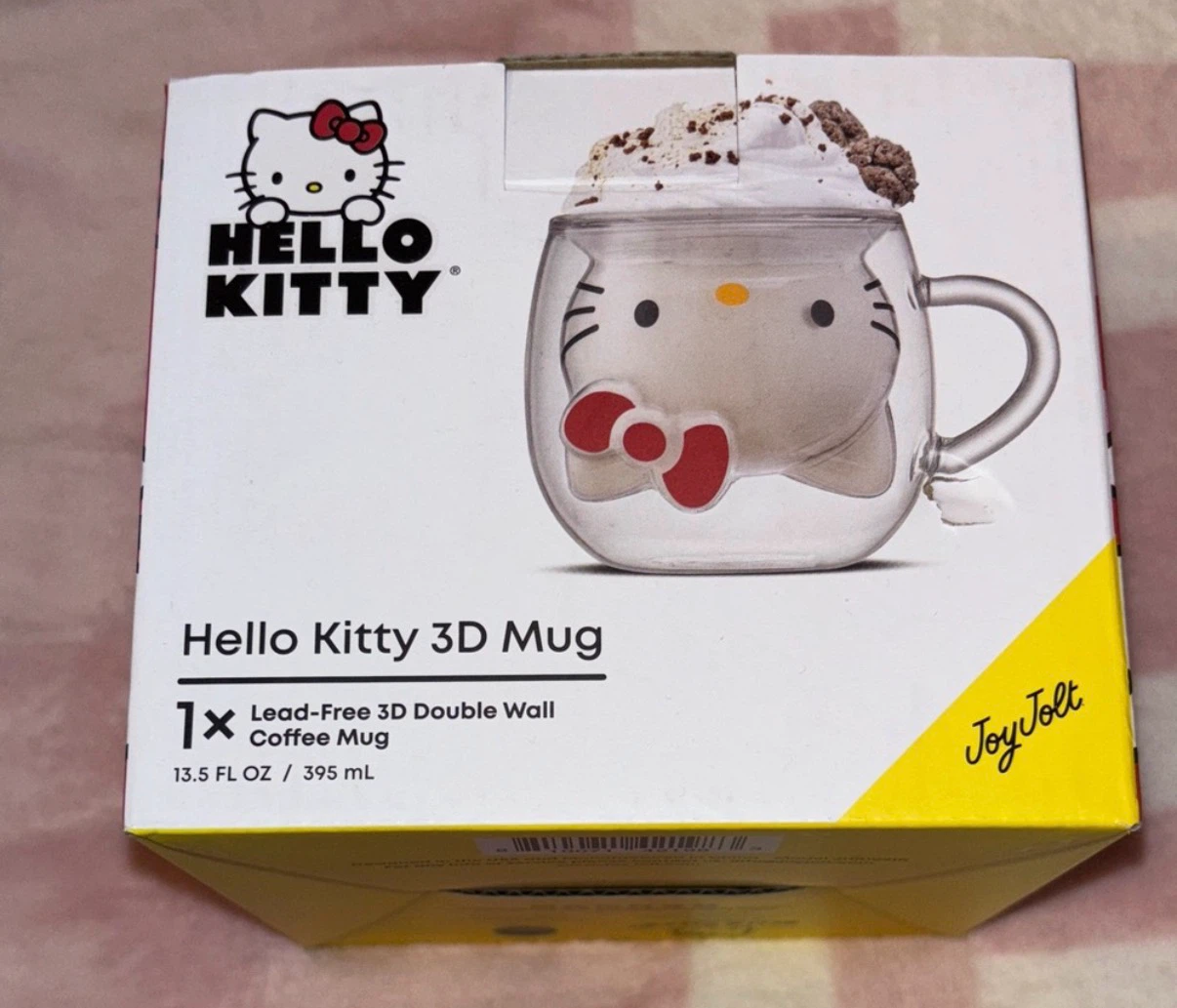Hello Kitty 3D Double Wall Coffee Mug