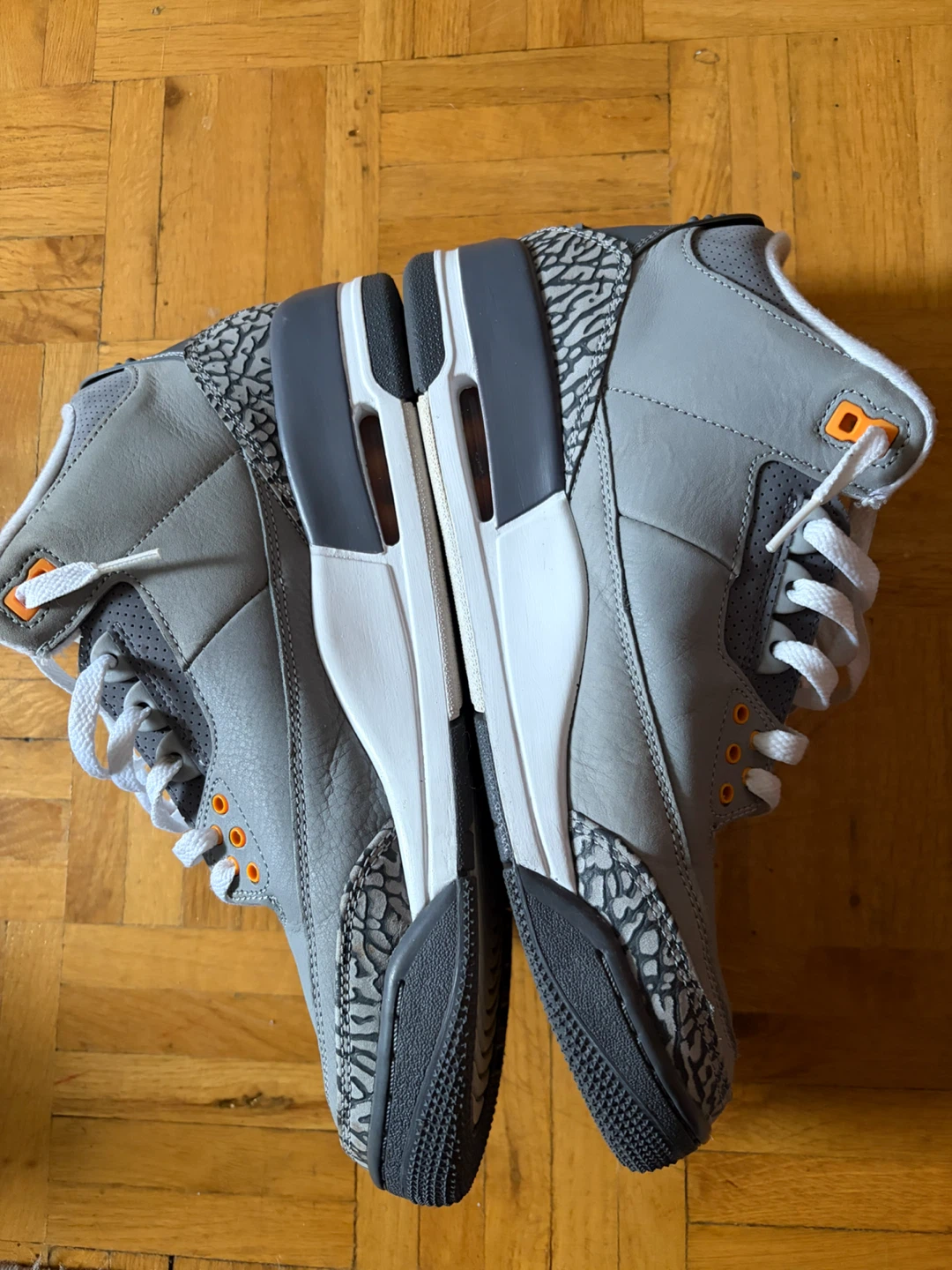 Air Jordan 3 "Wolf Grey" Men's Sneakers - photo 2