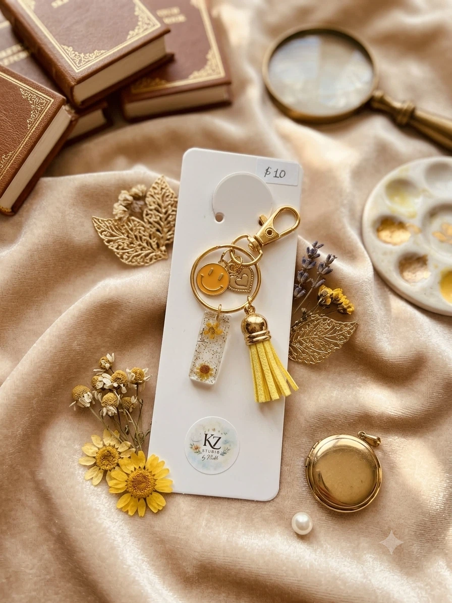 Flower Keychain