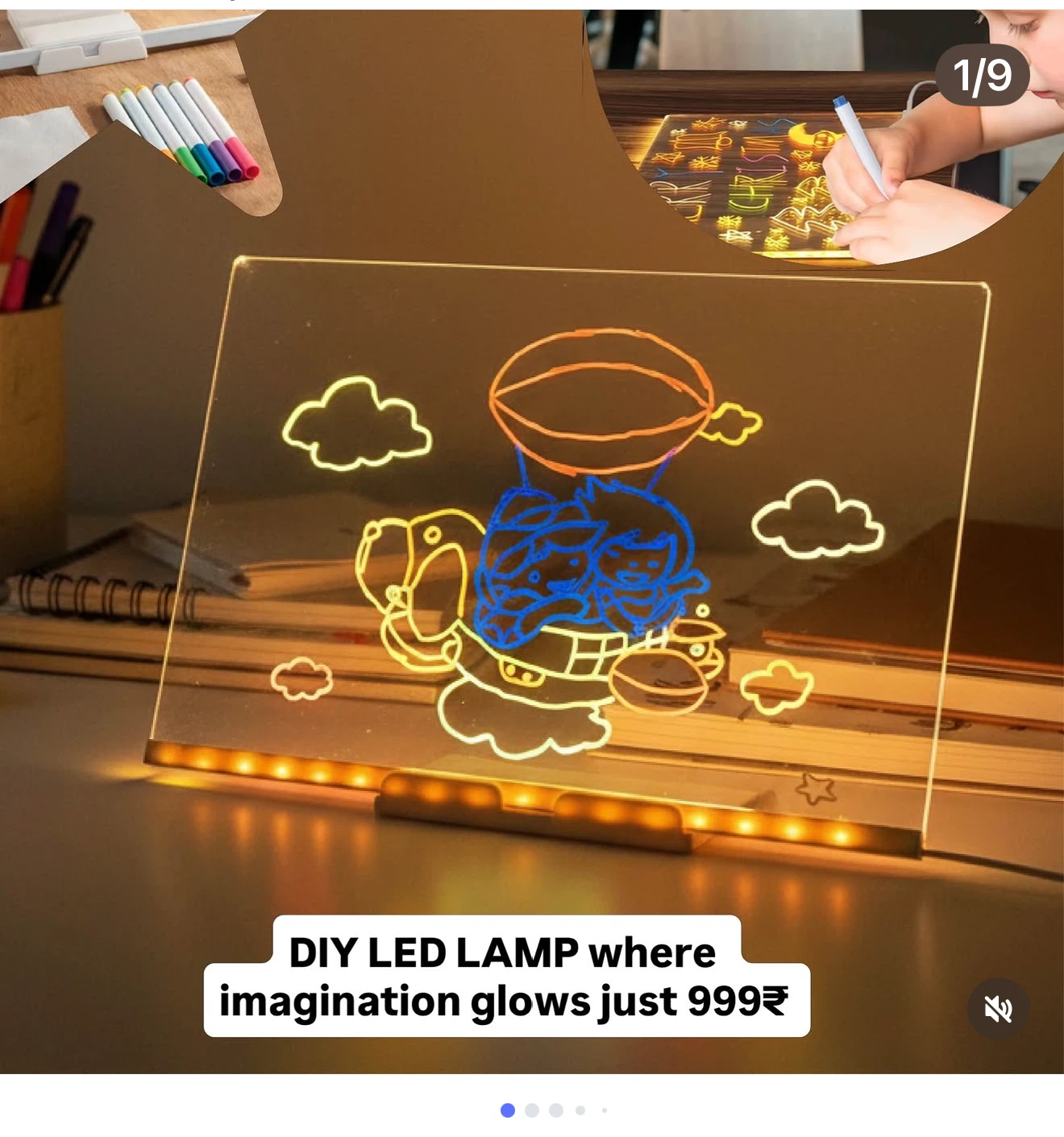 DIY LED Lamp for Drawing and Writing - photo 3