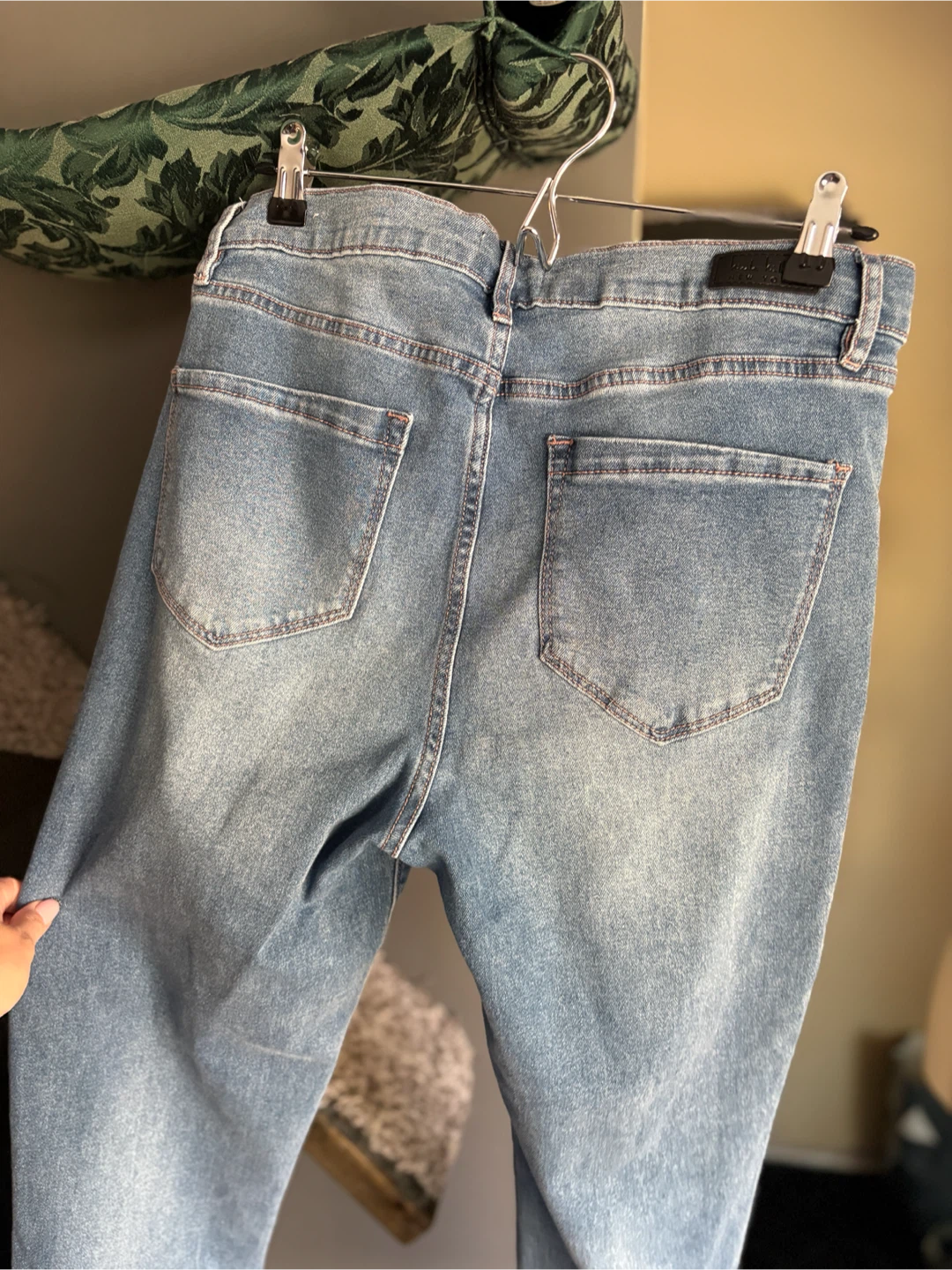 Nicole Miller High Rise Skinny Crop Jeans - photo 4
