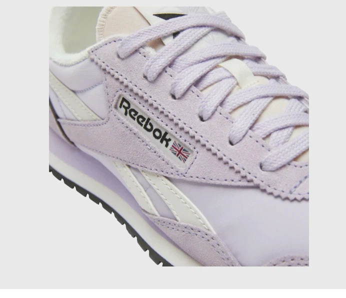 6 - Reebok Classic Shoes - Lavender & White