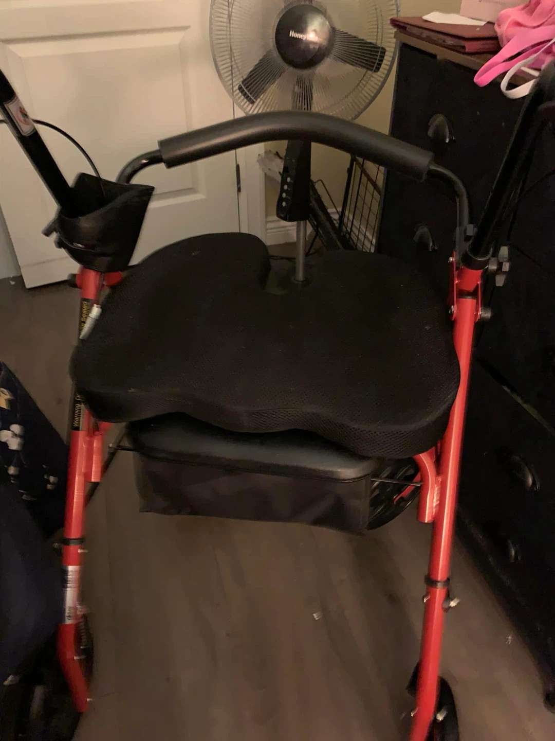 Rollator with Seat and Basket