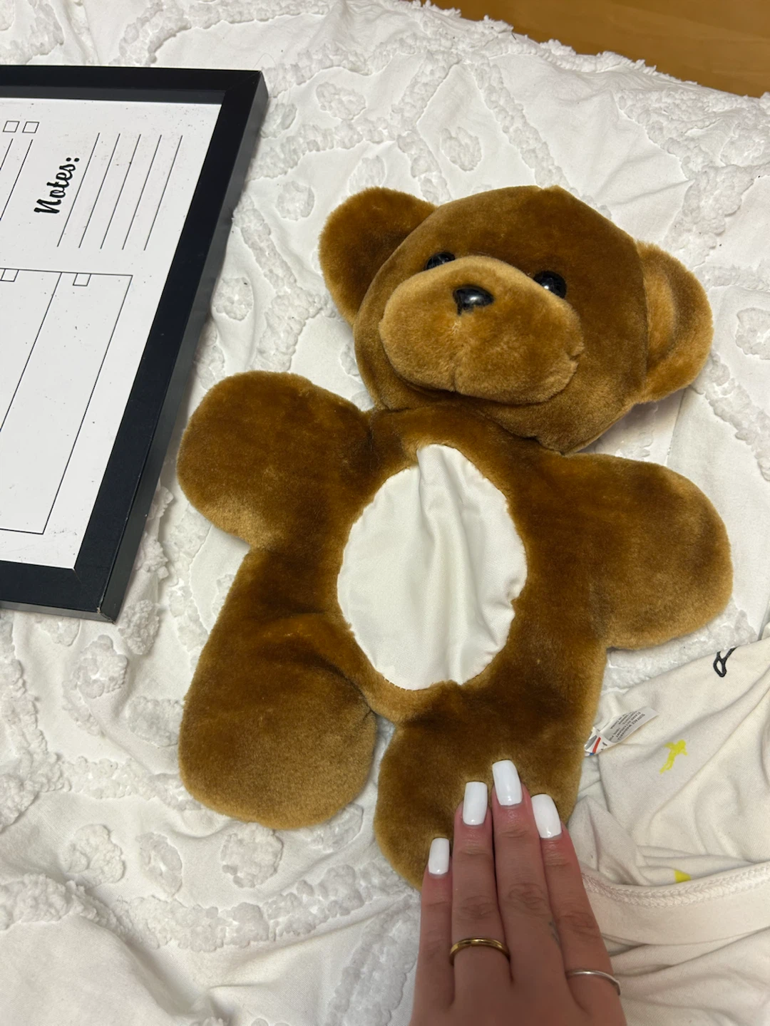 Brown Teddy Bear Ice Pack #freecycle