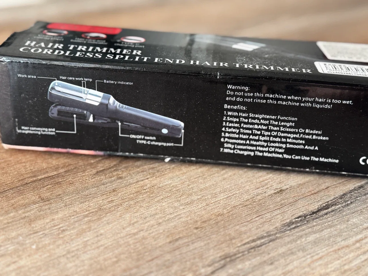 Cordless Split End Hair Trimmer - photo 5