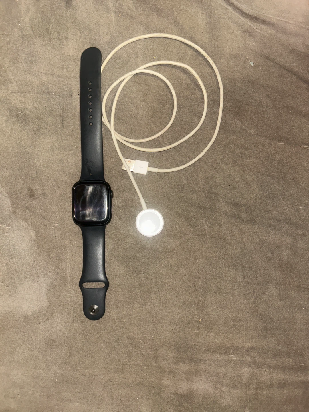 Apple Watch and charger
