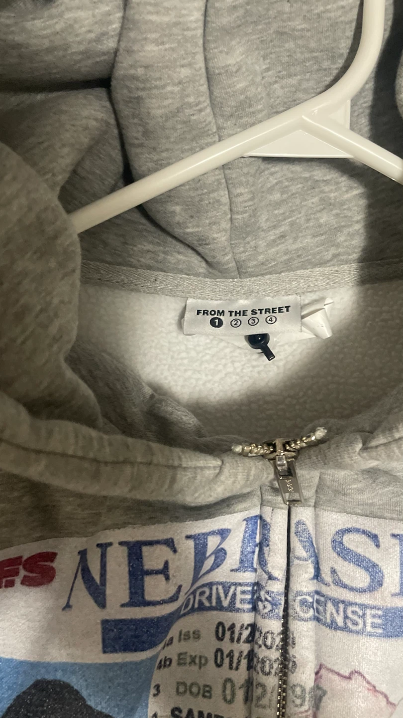 FROM THE STREET Zip-Up Hoodie - photo 2