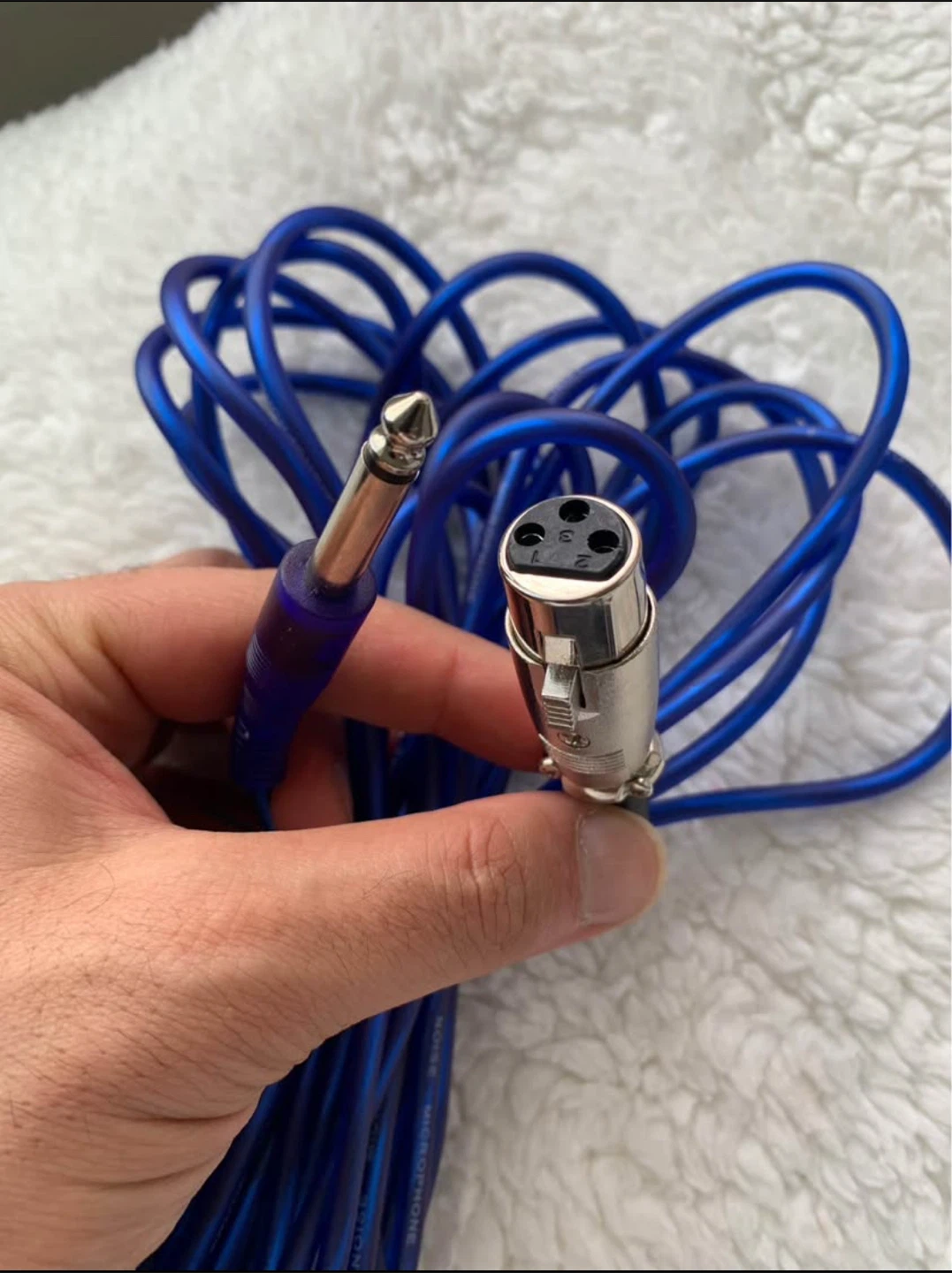 Blue Microphone Cable with XLR and 1/4" Jack - photo 2