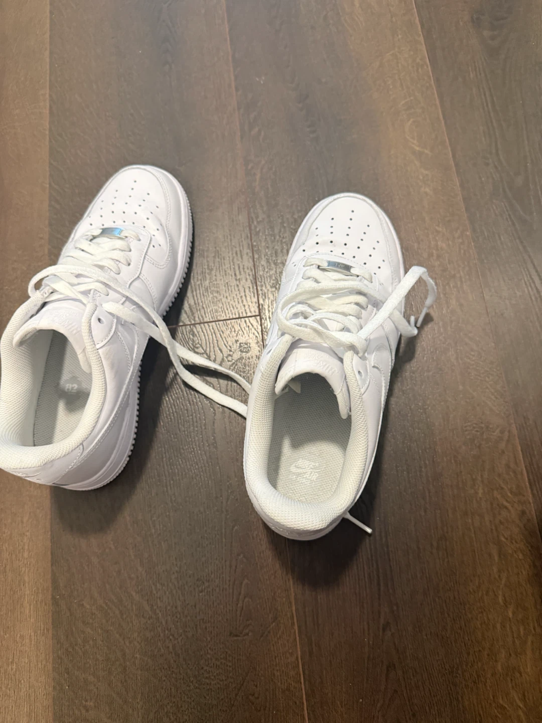 Nike Air Force 1 White Sneakers - photo 4