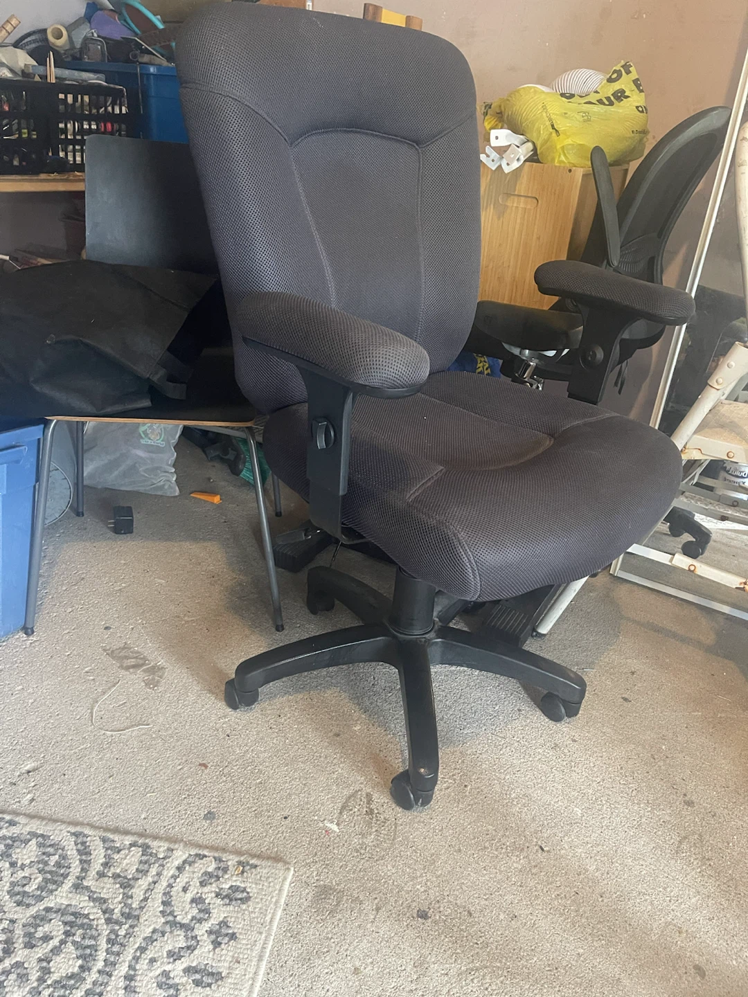 Dark Grey Office Chair - photo 2