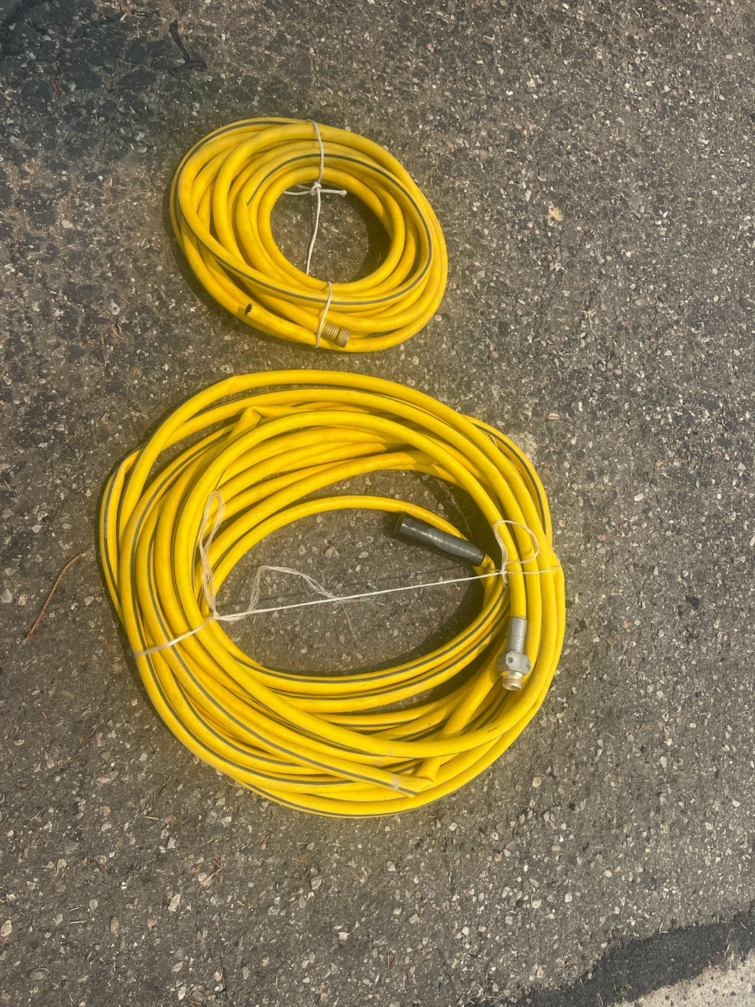 Yellow Garden Hoses