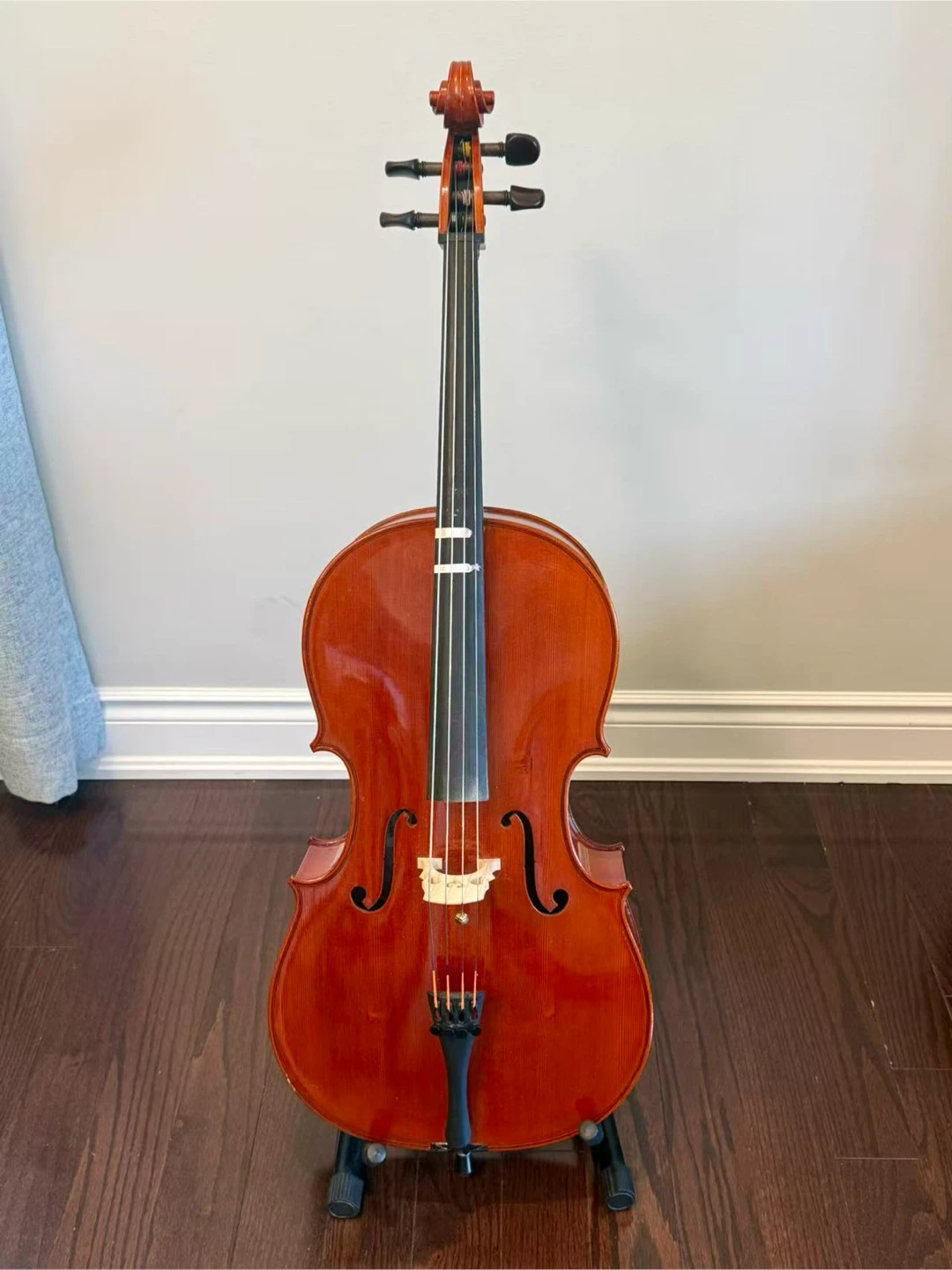 1/4 size handmade cello