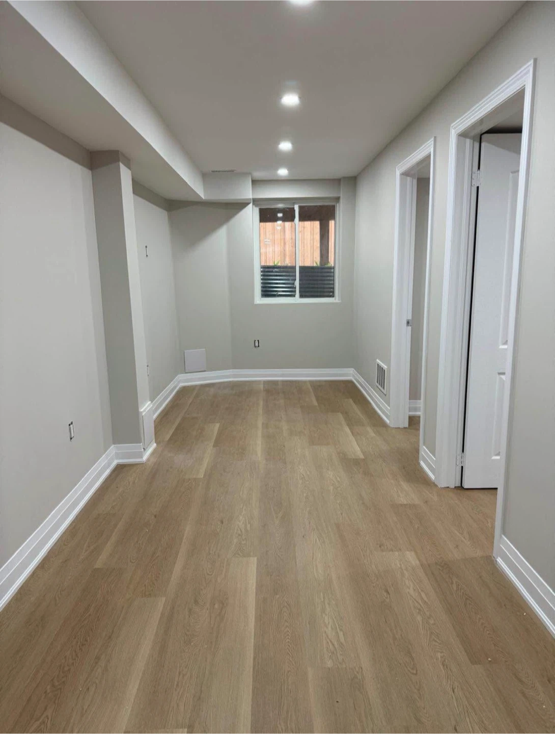 2 bed room basement