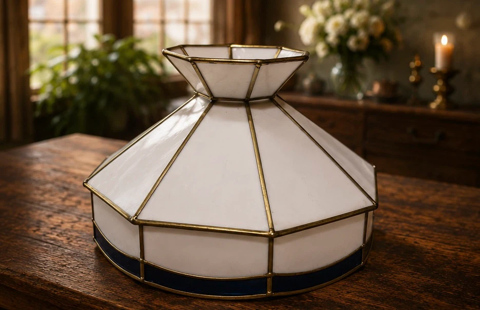 Stained Glass Light Fixture - photo 2