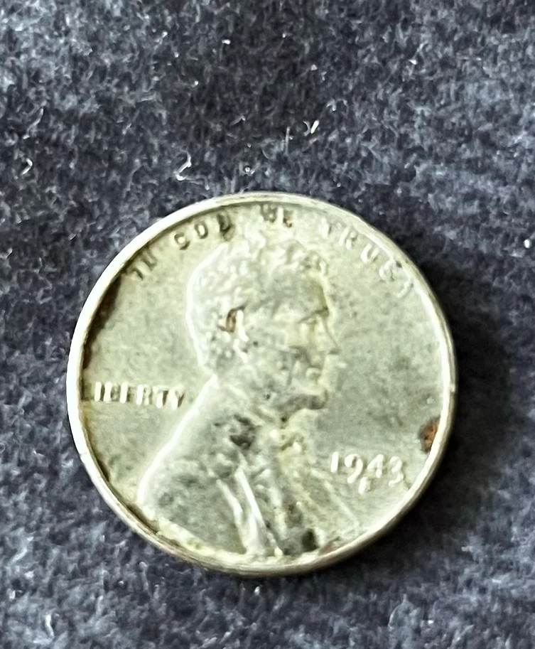WW-2  1943 -S Steel Penny - Mint Error