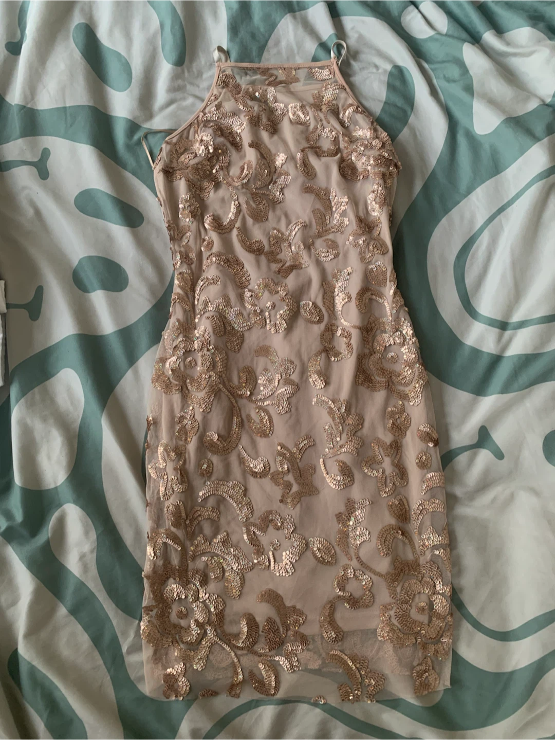 Naanaa Sequin Embellished Mini Dress - photo 3