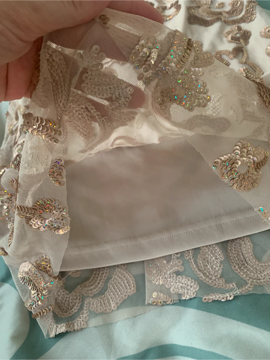 Naanaa Sequin Embellished Mini Dress - photo 5