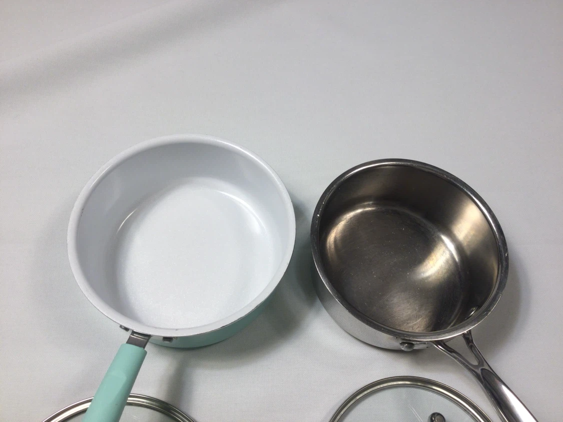 Lot of 2 Saucepan with Cover, Crofton, Cuisinart , - photo 2