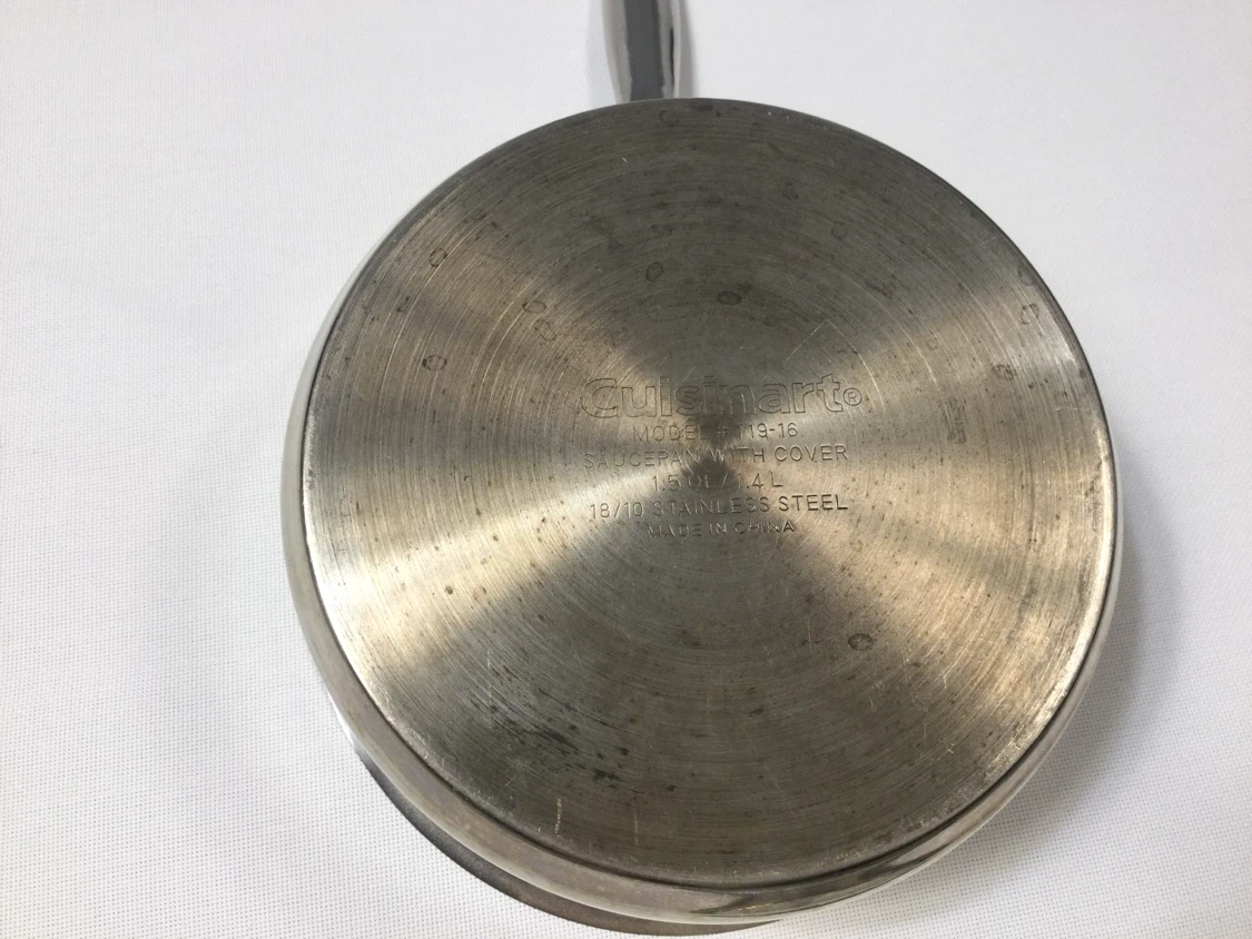 Lot of 2 Saucepan with Cover, Crofton, Cuisinart , - photo 5