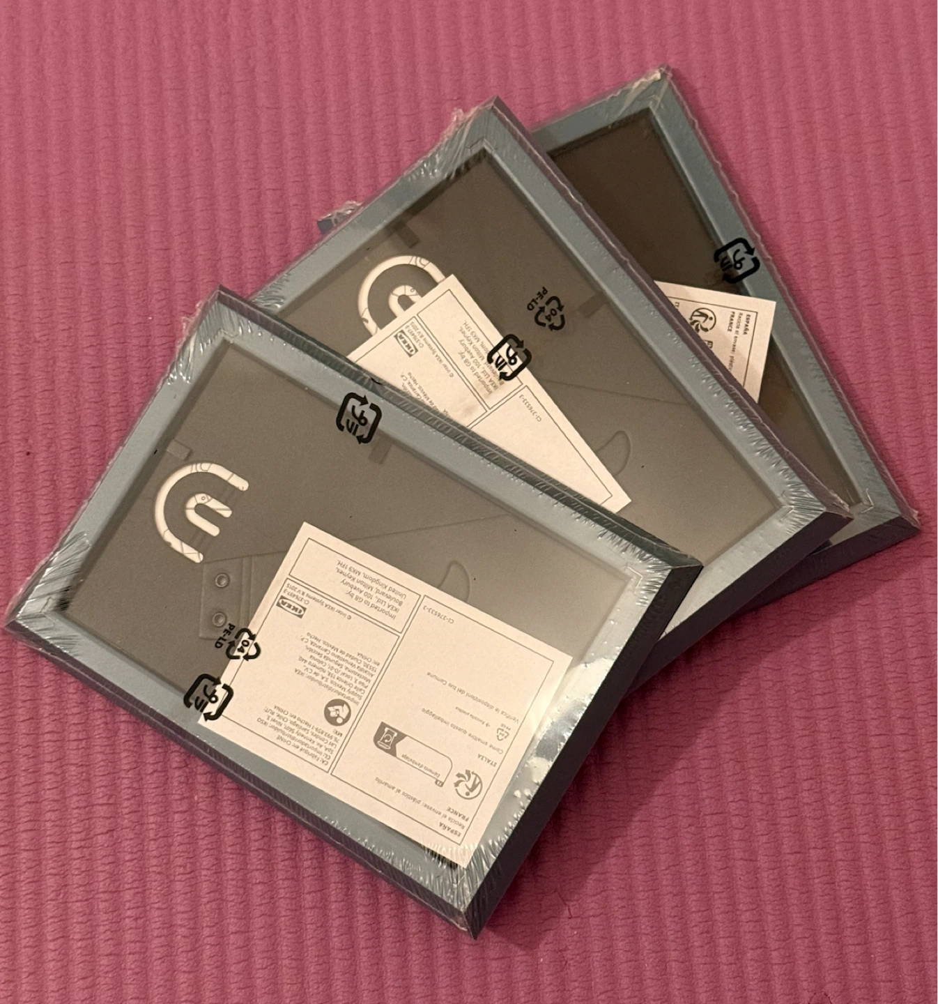 NEW✨IKEA FISKBO Picture Frames (3-Pack) 10x15 cm - photo 2