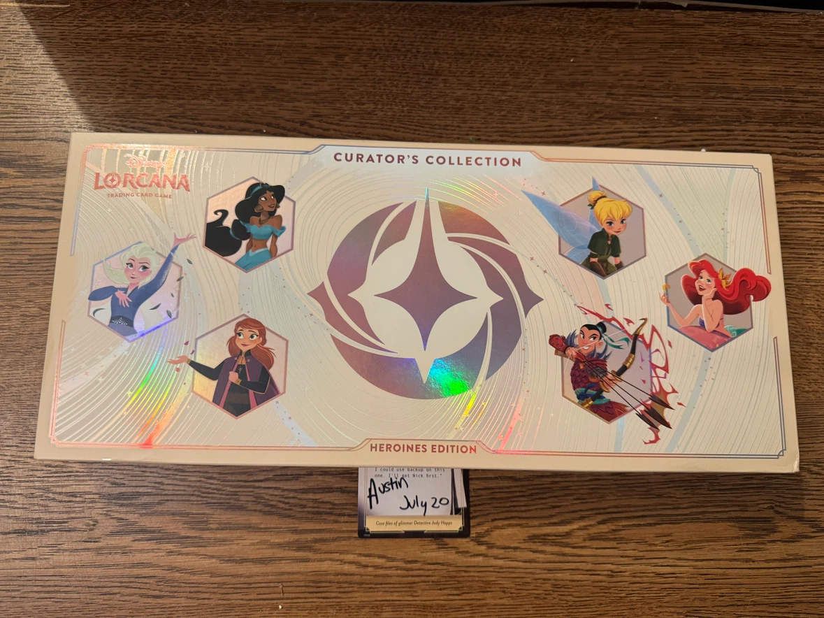 Disney Lorcana Heroines Edition Curator's Collection