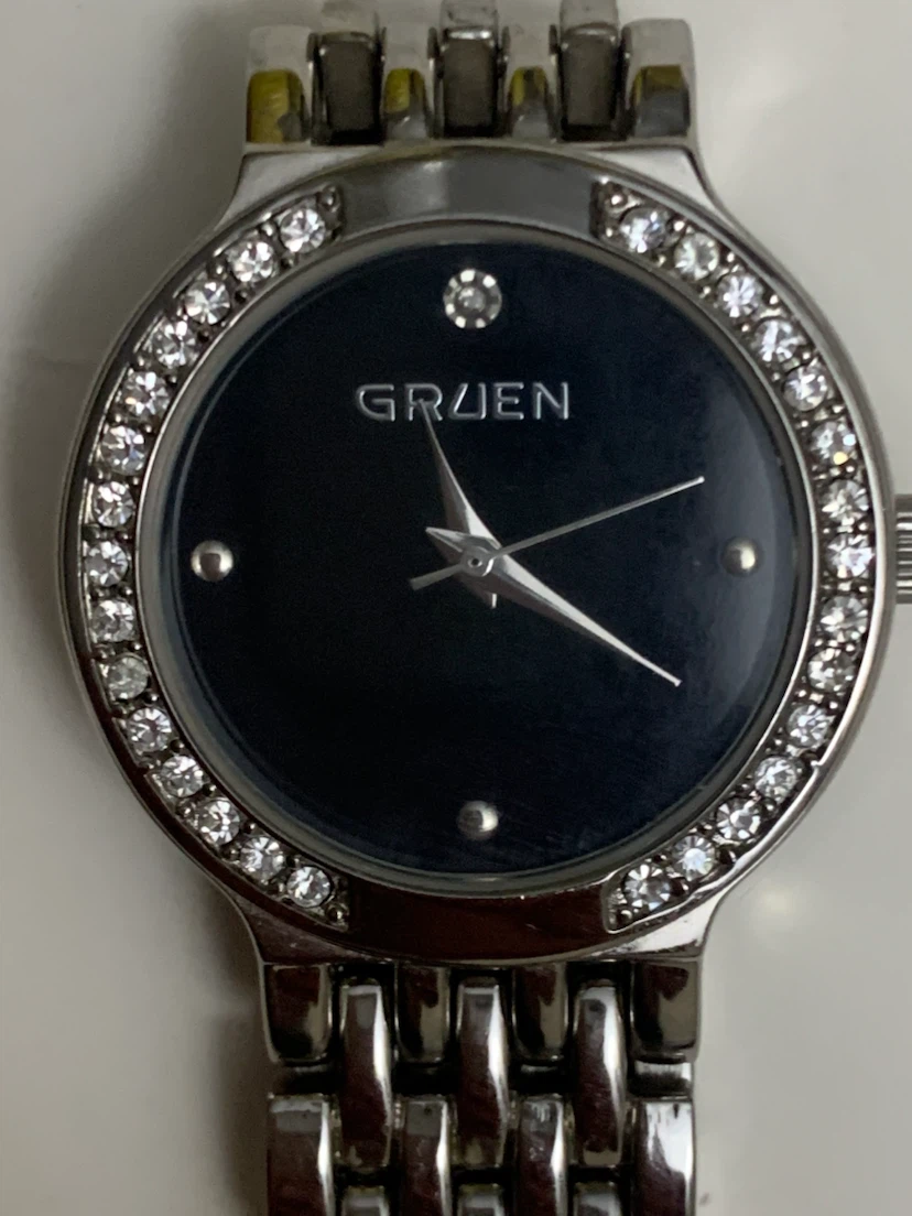 Gruen women Watch with Crystal Bezel - photo 2