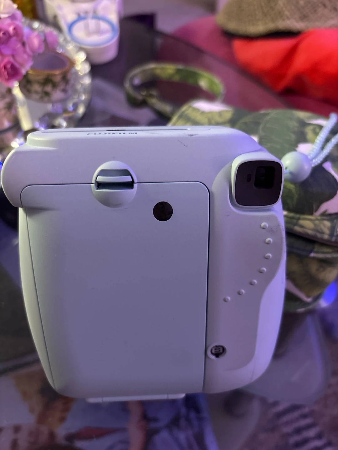Fujifilm Instax Mini 8 Camera with Banana Leaf Case - photo 2