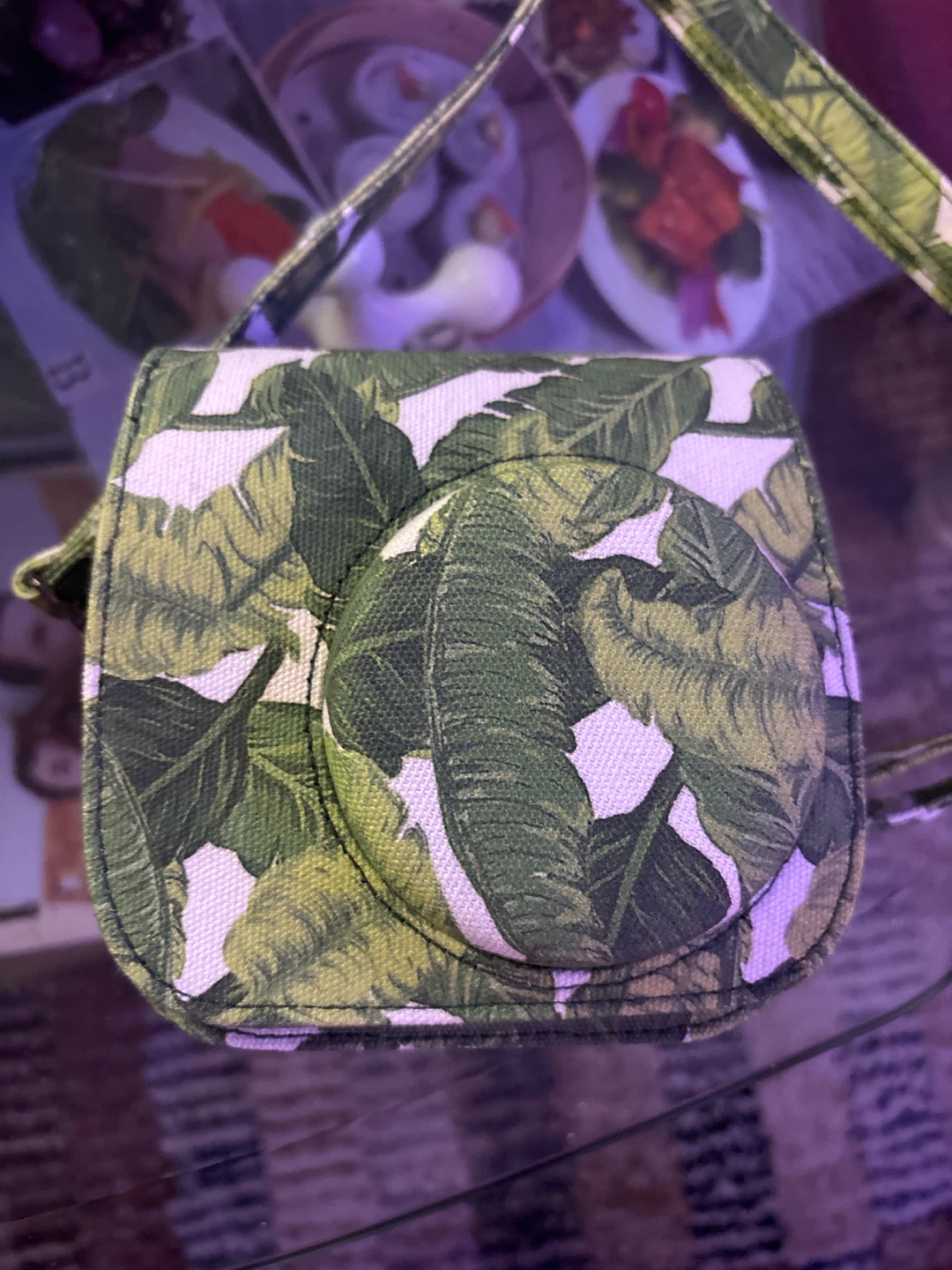Fujifilm Instax Mini 8 Camera with Banana Leaf Case - photo 3