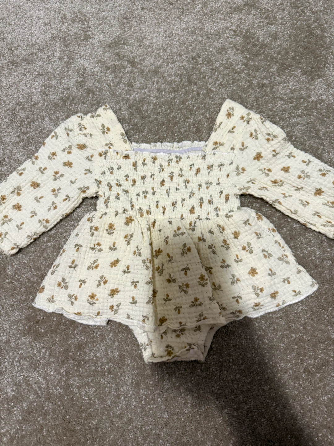Baby Girl's Dress and Bloomers Set