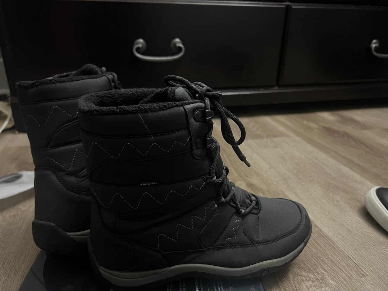 McKinley Black Winter Boots (7 inches -Height) - photo 2
