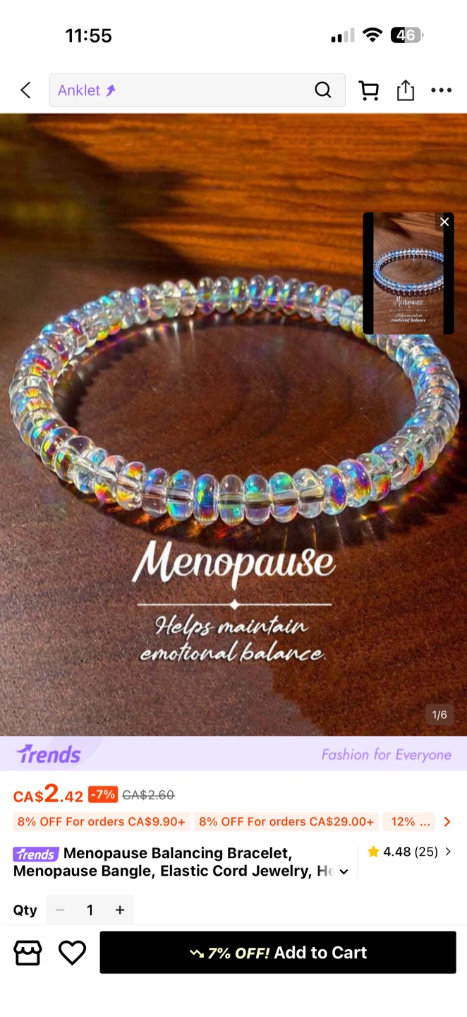 Faux Pearl Bracelet - photo 2
