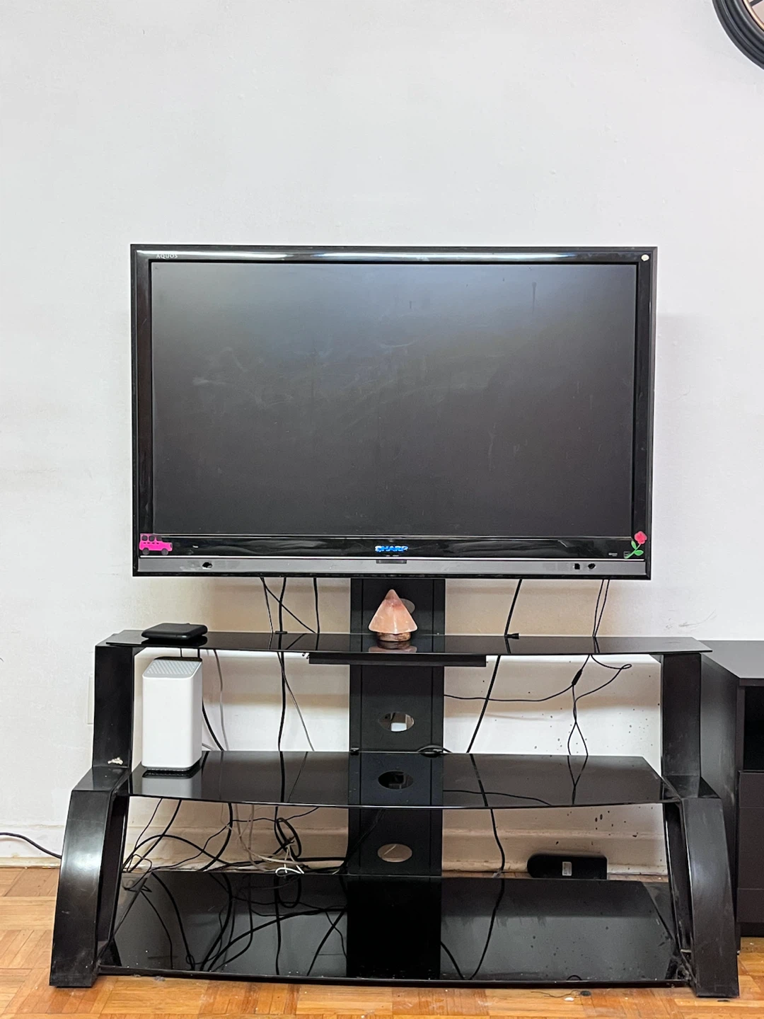 Sharp 42" LED Television and TV stand - photo 2