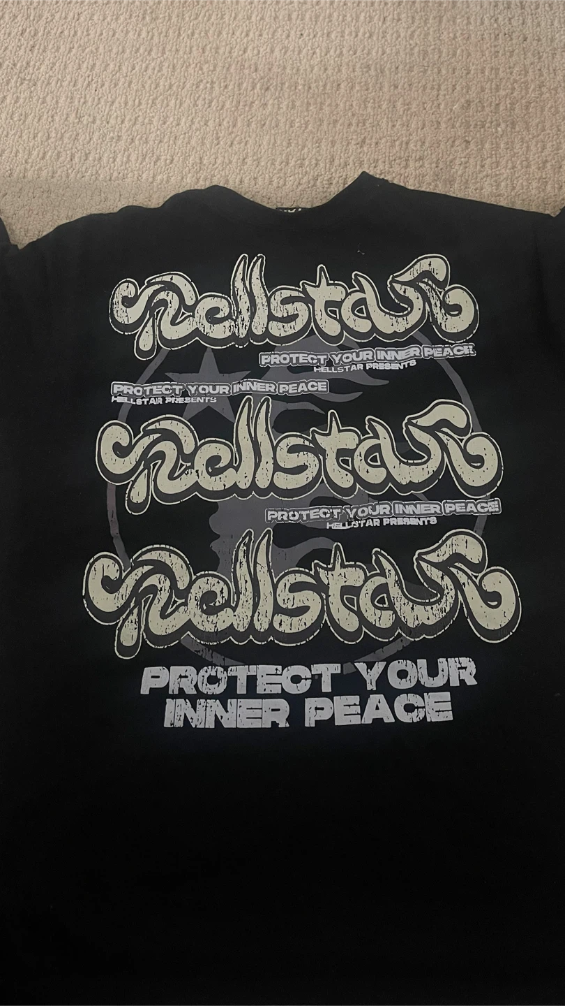 Hellstar Protect Your Inner Peace T-Shirt - photo 2