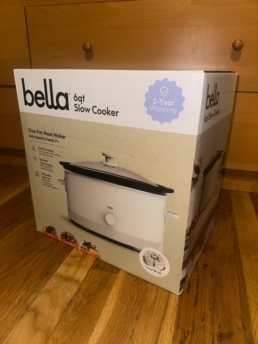 NEW Bella 6qt Slow Cooker - One-Pot Meal Maker