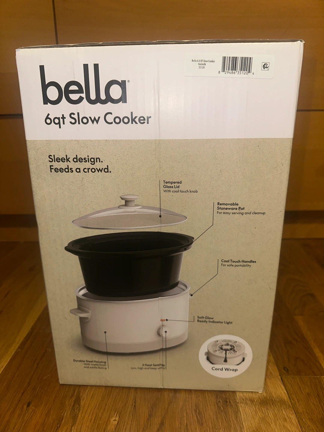 NEW Bella 6qt Slow Cooker - One-Pot Meal Maker - photo 4