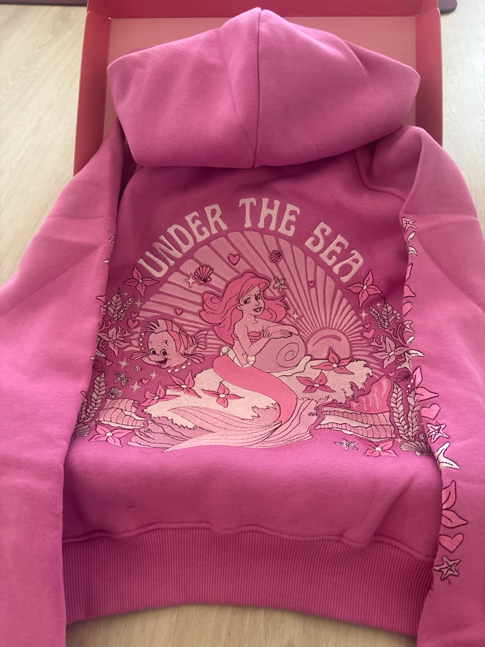 Pink Palm Puff x Disney Hoodie - photo 4